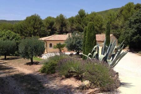 Maison privée au calme dans Mas provencal Villa Sanary-sur-Mer Esterno foto