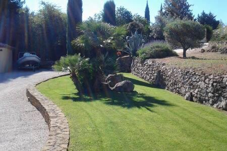 Maison privée au calme dans Mas provencal Villa Sanary-sur-Mer Esterno foto