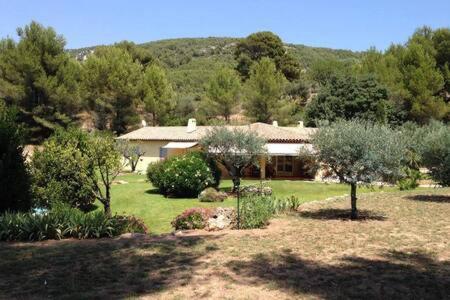 Maison privée au calme dans Mas provencal Villa Sanary-sur-Mer Esterno foto